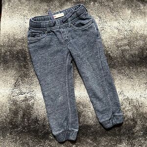 Levi knit joggers. 4T. Faded dark denim color.